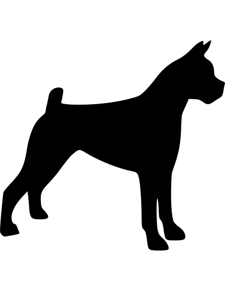 Boxer Hund Autoaufkleber 46