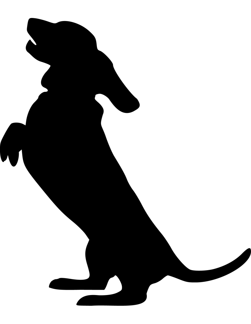 Dackel Hund Autoaufkleber 49