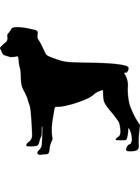Rottweiler Hund Autoaufkleber 59