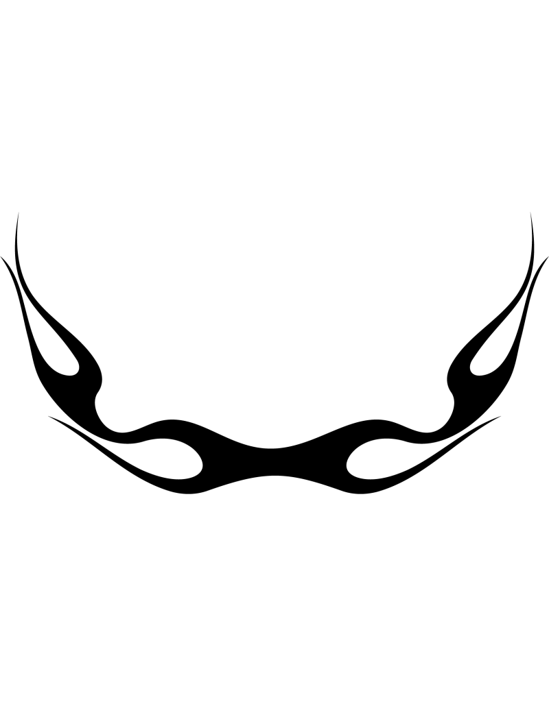 Tribal Flame Autoaufkleber 102