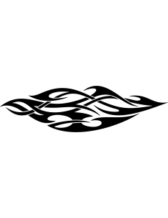 Vigorous Flame Autoaufkleber 113