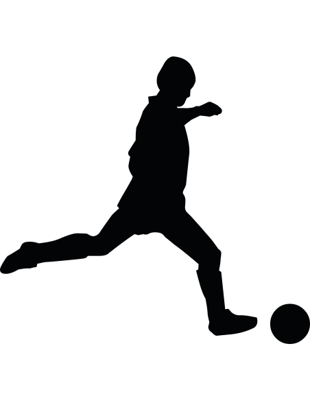 Der Fußballer Autoaufkleber 153