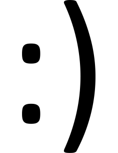Smiley Autoaufkleber 159