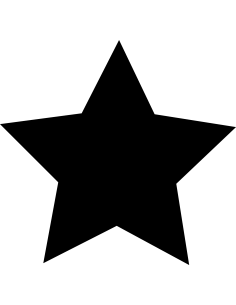 Stern Typ 1 Autoaufkleber 160