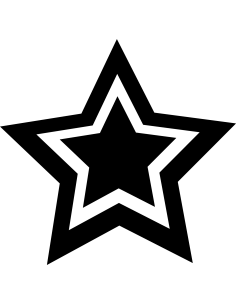 Stern Typ 2 Autoaufkleber 161