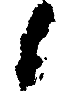 Schweden Autoaufkleber 212