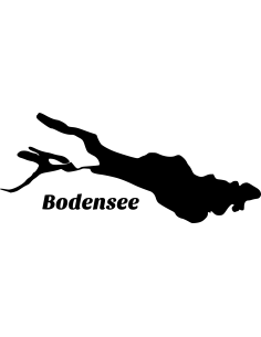 Bodensee 2 Autoaufkleber 244