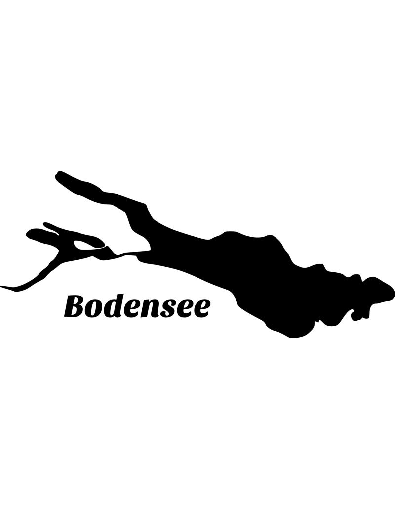 Bodensee 2 Autoaufkleber 244