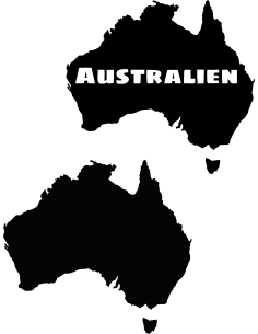 Australien Autoaufkleber 296