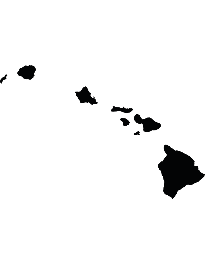 Hawaii-Inseln Autoaufkleber 300