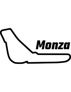Autodromo Nazionale di Monza Rennstrecke Autoaufkleber 312