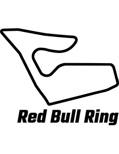 Red Bull Ring Rennstrecke Autoaufkleber 313