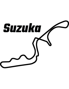 Suzuka International Racing Course Rennstrecke Autoaufkleber 319