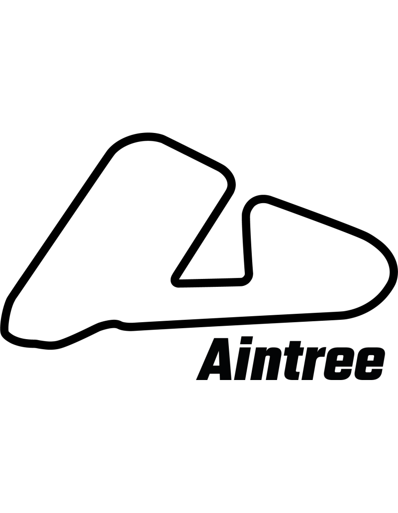 Aintree Circuit Rennstrecke Autoaufkleber 333