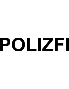 Polizfi Rennstrecke Autoaufkleber 393
