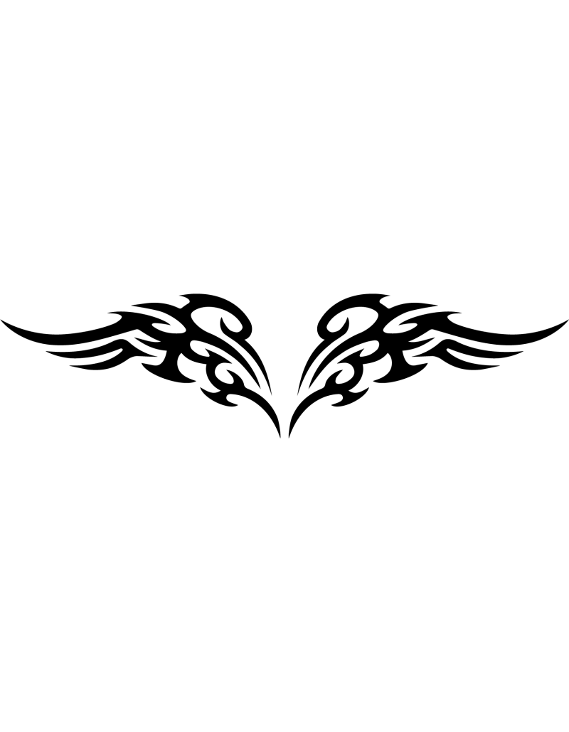 Arschgeweih Mystic Heart Autoaufkleber 400