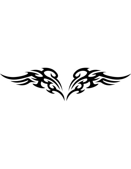 Arschgeweih Mystic Heart Autoaufkleber 400