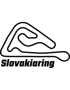 Slovakiaring Rennstrecken Autoaufkleber 415