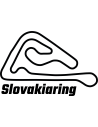 Slovakiaring Rennstrecken Autoaufkleber 415