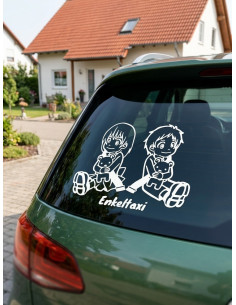 Enkeltaxi Autoaufkleber 258 2